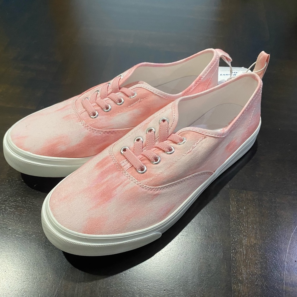 NO  TIE SHOELACES Gender-Neutral Elastic-Lace Sneakers For Old Navy Size 4